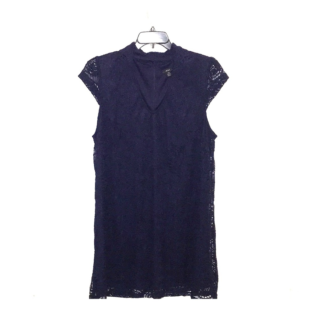 R&K navy blue dress.